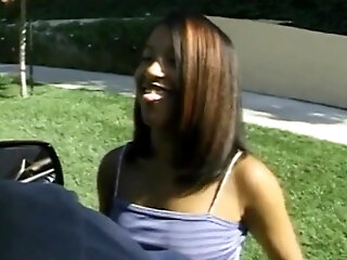 Lustful hairy black teen memorable adult clip